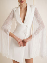 Lace Flair Sleeve Dress